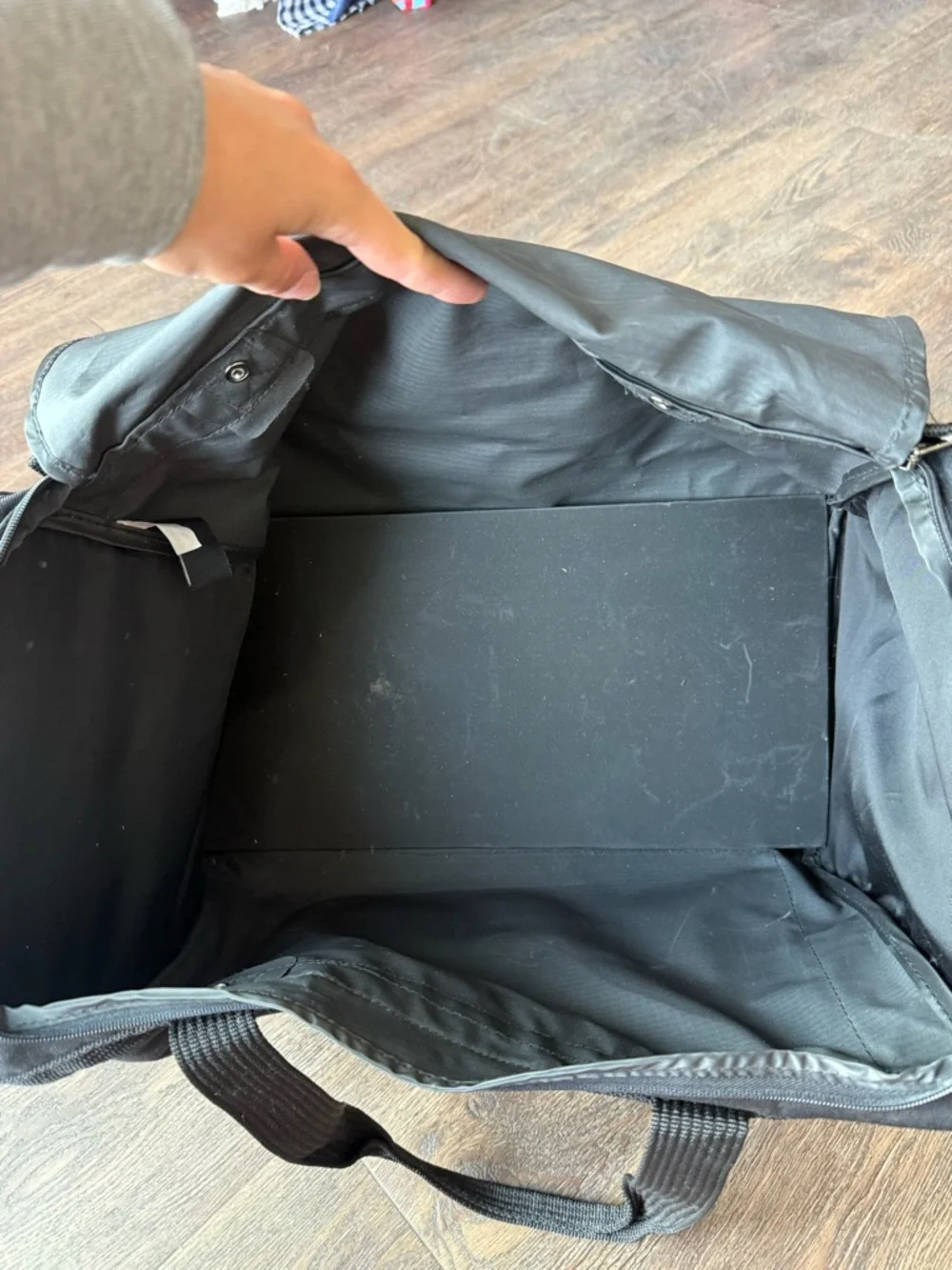 NFL Black NASCAR Duffle Bag
